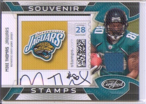 Mike thomas rookie auto - rookie, jersey