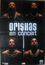 ORISHAS hip hop cuba AFFICHE