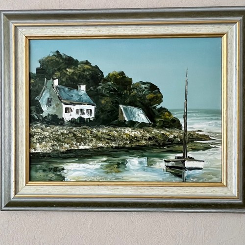 Tableau peinture huile sur