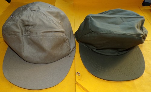 Lot casquettes kaki et - de, 2