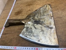 feuille boucher old tool / OUTIL ANCIEN, Couperet abattoir  Réf n° 1 C