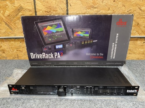 Dbx driverack pa2 - driverack, speaker