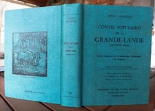 CONTES POPULAIRES DE LA GRANDE LANDE F. ARNAUDIN 1967 2ème SERIE BILINGUE RELIÉ