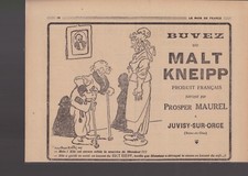 1 publicité  papier café