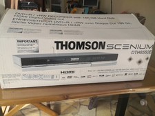 Lecteur DVD enregistreur dans son carton d'origine Thomson Hdd 160gb