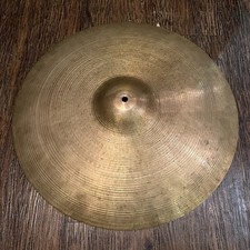 A Zildjian A Zildjian White Logo Estimated 70's Ride Cymbal 20 inch . 2550g
