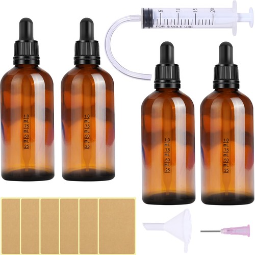 Lot flacons pipette en - de, 4