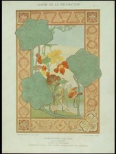 G. LEBART, CAPUCINES, ART