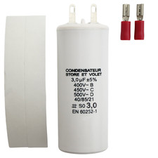 Condensateur 3 uF (3 µF) pour