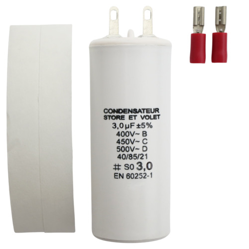Condensateur moteur nice uf - condensateur,