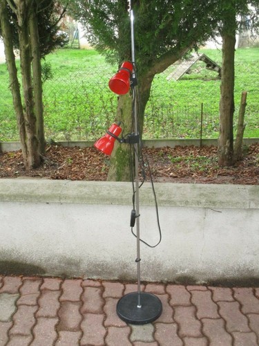 Lampadaire double spot - a,