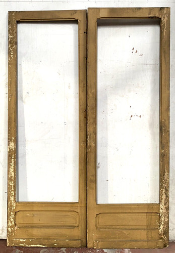 Double portes passage en - double,