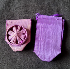 Lot 2 rubans Officier Chevalier Ordre Palmes Académiques French ribbons