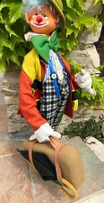 Ancien clown vintage portant