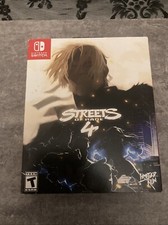 Coffret Collector Street Of Rage 4 Vide.Sans Jeu.Nintendo Switch.Limited Run