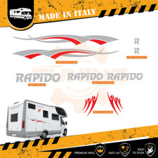 Décalcomanies adhésif Campeur Rapido - O