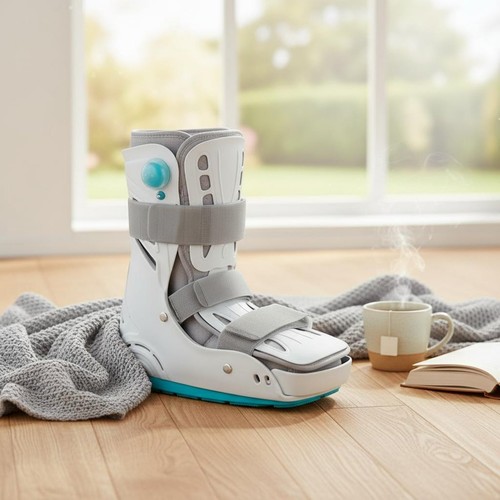 Botte orthopédique gonflable - botte,