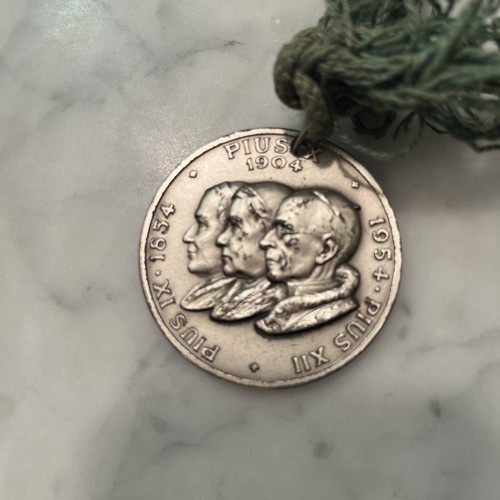 Vatican medal 1854 - 1854, 1954