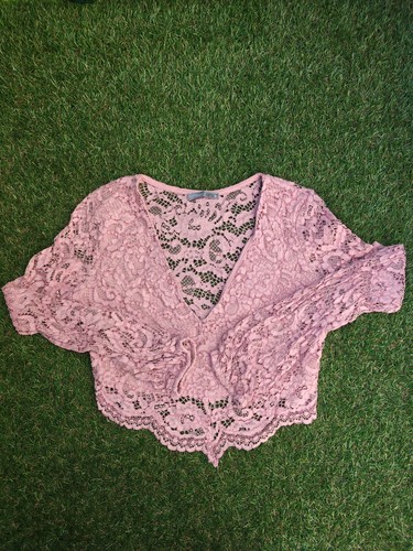 Zara pink floral lace - floral, long