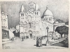 gravure ancienne  Balande