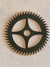 Roue d'échappement 48 dents 35mm часы pendule horloge Morbier pendel uhr clock 4