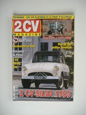 2 CV MAGAZINE n°16 2 CV SILVA 1953-TRACTEUR A MOTEUR 2 CV