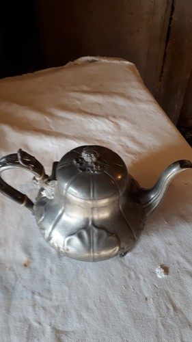 Théière étain james dixon - james,