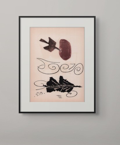 Georges braque lithograph - georges,