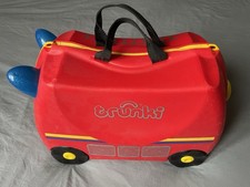 Valise Trunki rouge camion