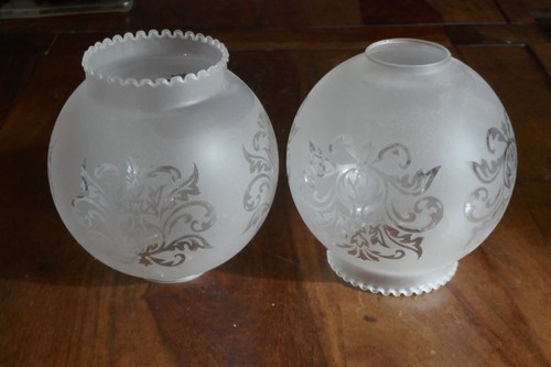 Globes verre anciens - , pour