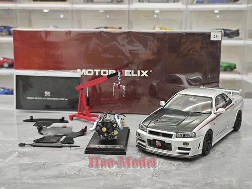 Motorhelix nissan r34 - motorhelix, 1:18