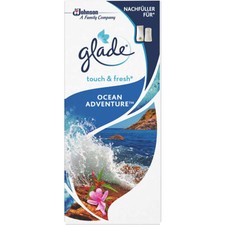 By Glade Par Brise One Touch Recharge Océan Aventure 10ml 3er Paquet