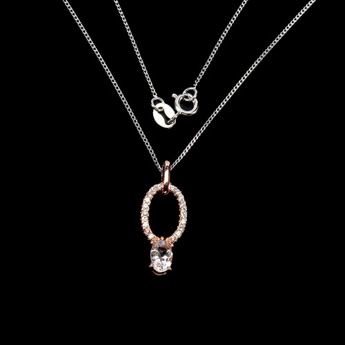 925 argent sterling collier - argent,