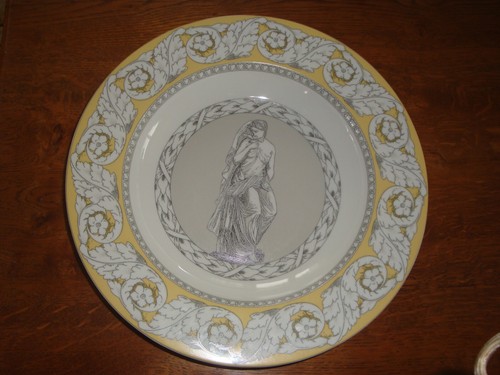 Grand plat rond - , genevieve