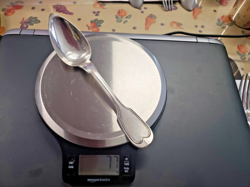 Ancienne cuillere soupe - ancienne,