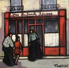 Tableau Paris Restaurant Les