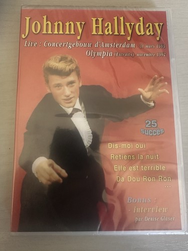 Dvd johnny haliday live - johnny,
