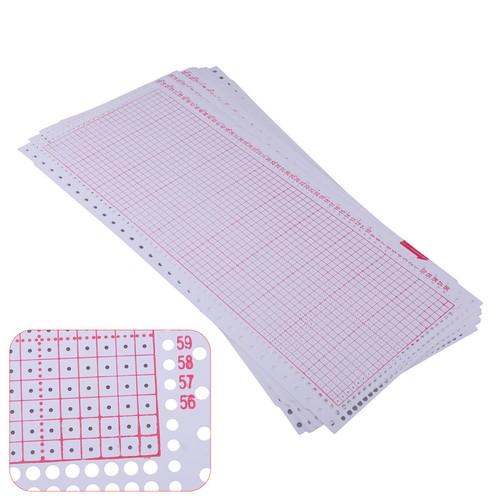 10pcs blank punch card - blank, for