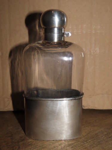 Flasque whisky argent - flasque, et