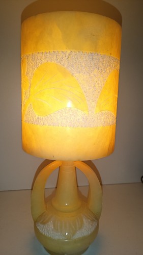Lampe poser sculptée en - poser,