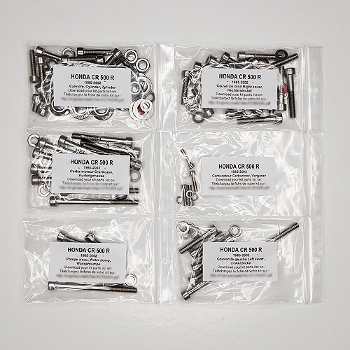 Honda 500 1985 2002 kit - cr,