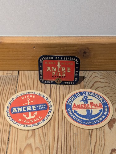Sous bock bière ancre - 3,