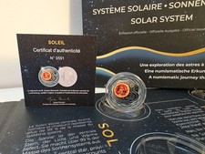 Coffret 25€ Argent 999/1000 Luxembourg 2025 Système Solaire 1/6 SOLEIL