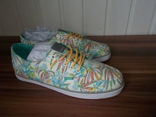 Chaussures BASKET toile imprimé feuilles ELEMENT 38 6US 5UK  lacets