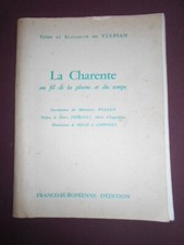 Vulpianla Charente au fil de la plume et du temps franco européenne d'édition