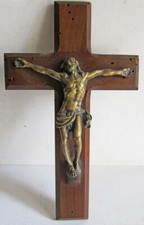 CHRIST EN BRONZE 18° siècle