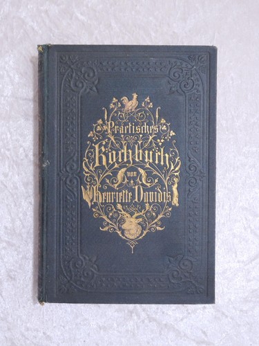 Livre cuisine ancien - de,