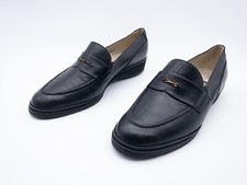 Bally Switzerland Homme Mocassin Chaussure Basse Noir Gr.41 Eu Art.992-98