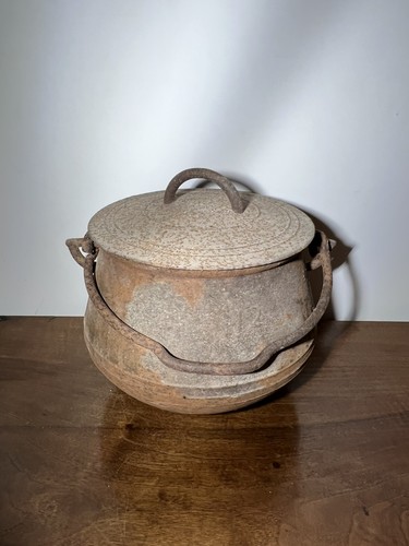 Ancien chaudron fonte pour - chaudron,