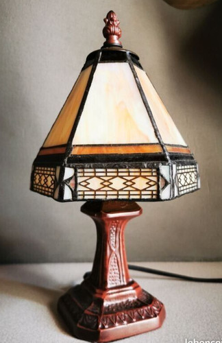 Lampe vitrail poser - vitrail,